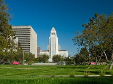 City Hall viewed from Grand Park