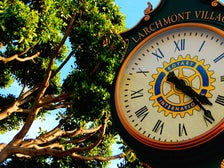 Larchmont Village clock