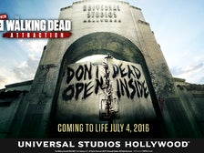 "The Walking Dead" attraction at Universal Studios Hollywood