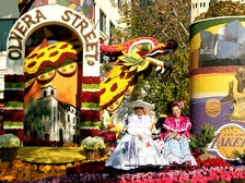 City of Los Angeles float in the 2014 Rose Parade