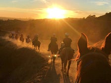Sunset ride at Sunset Ranch Hollywood