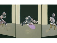"Triptych—August 1972" by Francis Bacon at the Getty Center