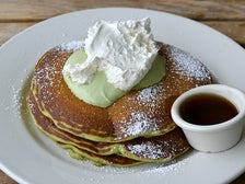 Green Tea Monster pancakes at Bea Bea's