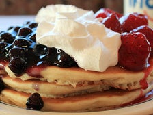 Red, White & Blue pancakes at IHOP