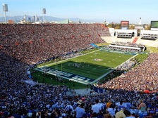 Los Angeles Rams game at the Coliseum