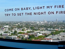Doors song lyrics at the Andaz West Hollywood