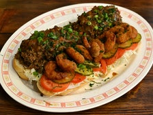 Surf & Turf Po'boy at The Little Jewel of New Orleans