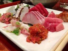 Sashimi lunch special at Sushi Gen