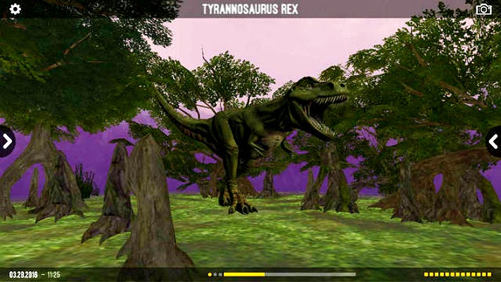 "Dinosaurs: Unextinct" Augmented Reality