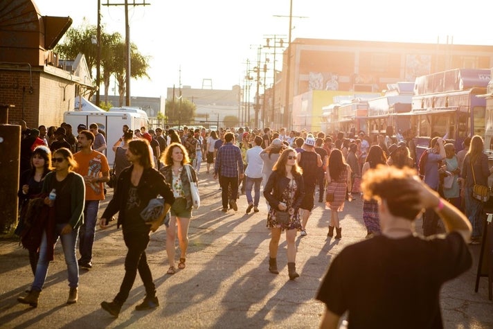 Brokechella food trucks