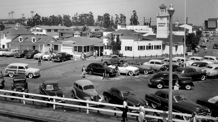 The Original Farmers Market in 1953