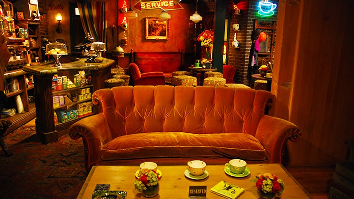 Central Perk set from "Friends," Warner Bros. Studio Tour Hollywood
