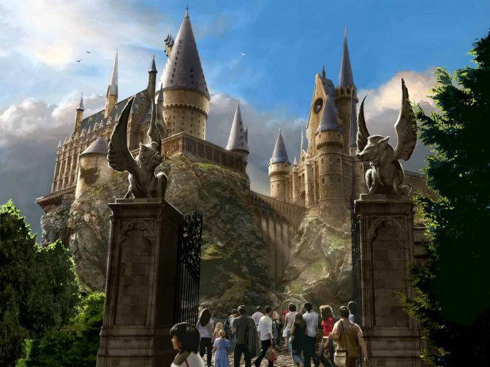 "Harry Potter and the Forbidden Journey" at Universal Studios Hollywood