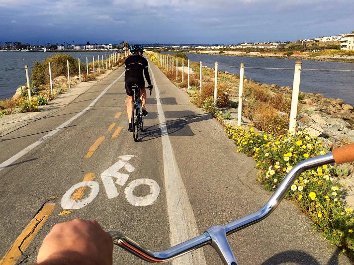 Marvin Braude Bike Trail in Playa del Rey