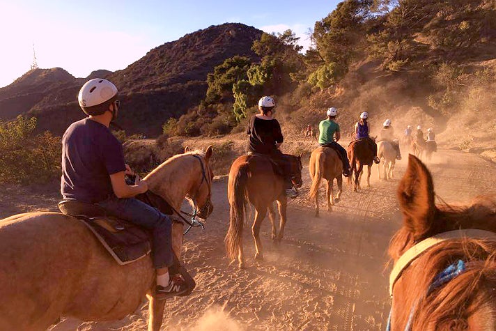 Afternoon ride with Sunset Ranch Hollywood