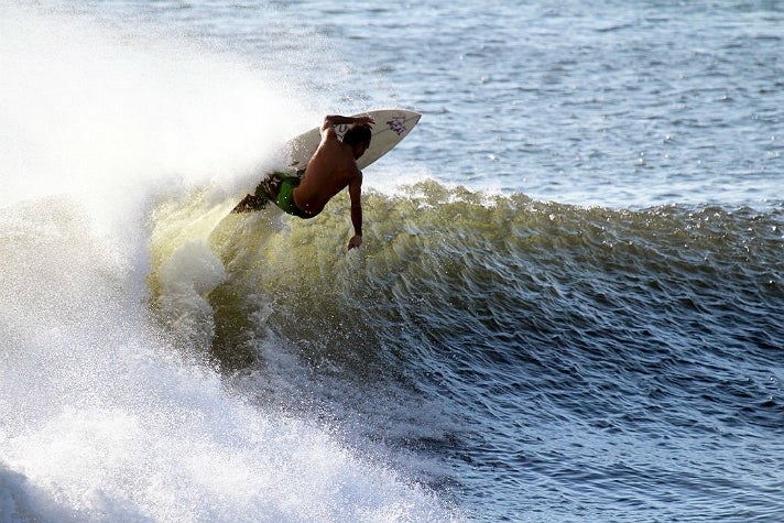 Surfer at Venice Beach