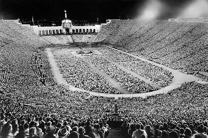 Billy Graham Crusade (Sept. 8, 1963) at the L.A. Coliseum