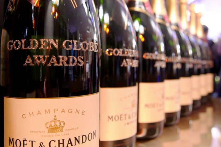 Moët & Chandon at the Golden Globe Awards