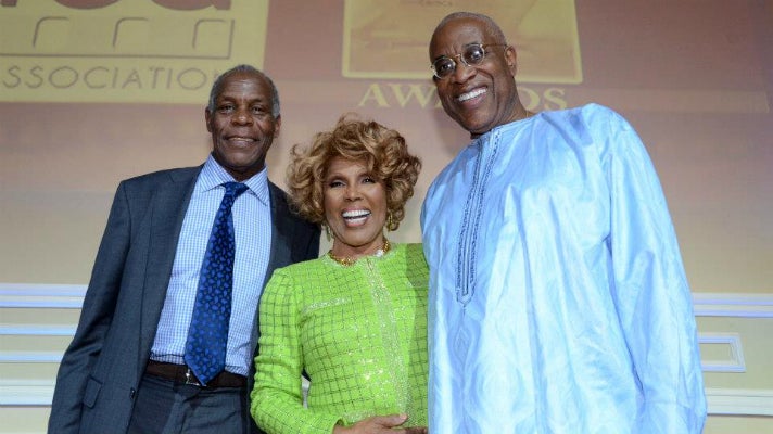 PAFF co-founders Danny Glover, Ja'net DuBois and Ayuko Babu