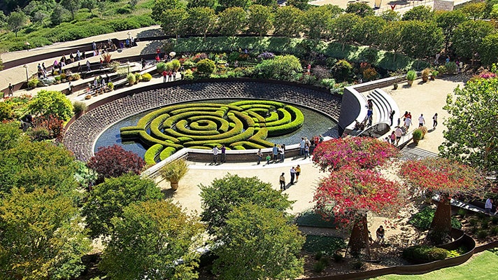 Central Garden at the Getty Center