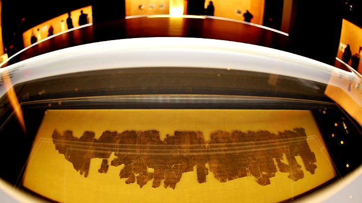 Dead Sea Scrolls at California Science Center