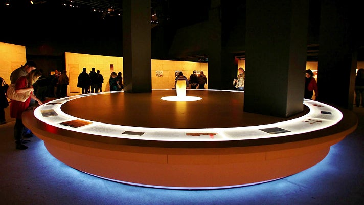 "Dead Sea Scrolls: The Exhibition" centerpiece