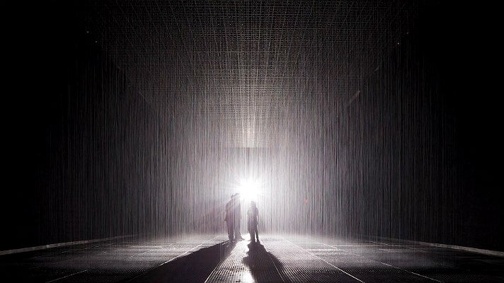 "Rain Room" by rAndom International