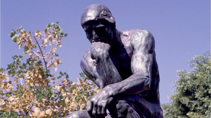 The Thinker at Norton Simon Museum