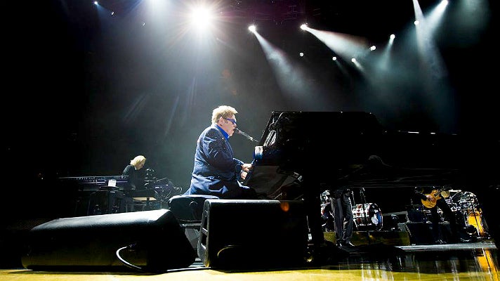 Elton John at STAPLES Center