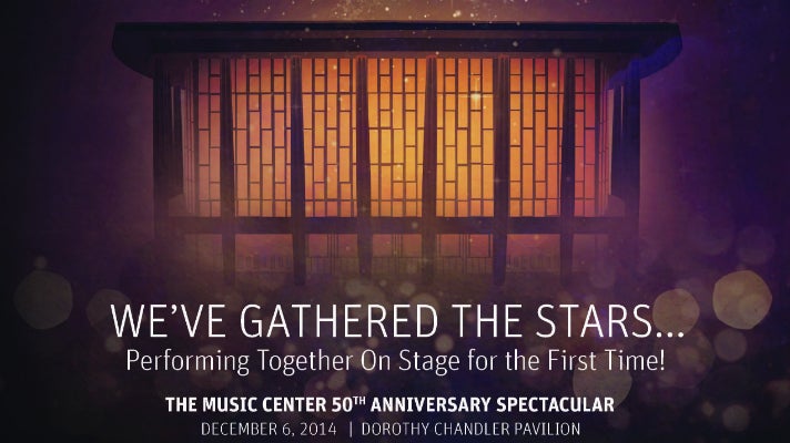 Music Center 50th Anniversary Spectacular & Gala Dinner