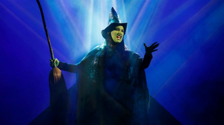 Emma Hunton in "Wicked" at The Pantages Theatre