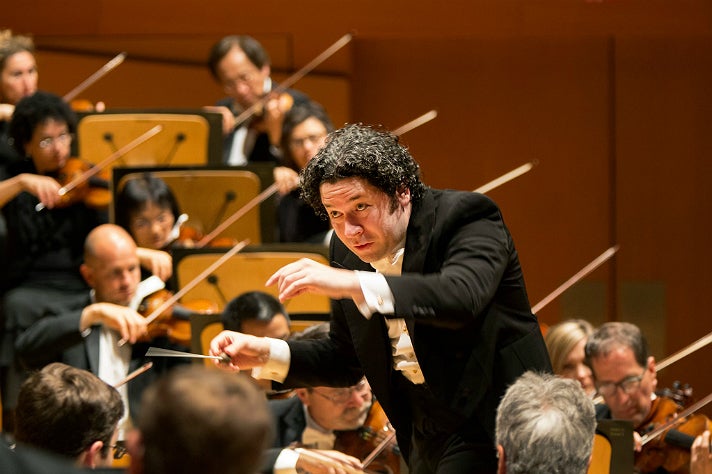 Gustavo Dudamel conducts the LA Phil at Walt Disney Concert Hall