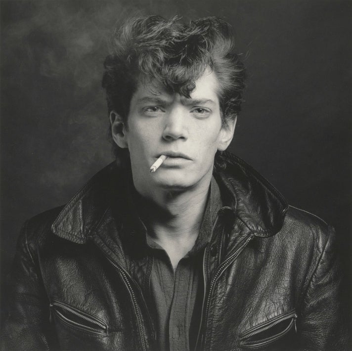 Robert Mapplethorpe, "Self-Portrait," 1980