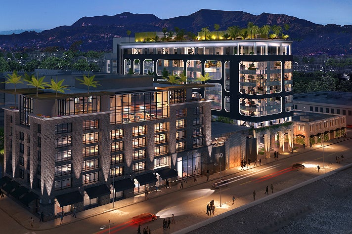 Rendering of Dream Hollywood Hotel phase 2