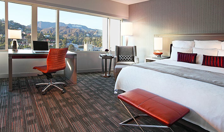 Junior Suite at Loews Hollywood Hotel