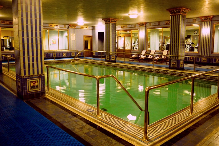 Fitness Center with Roman-style pool at Millennium Biltmore Hotel