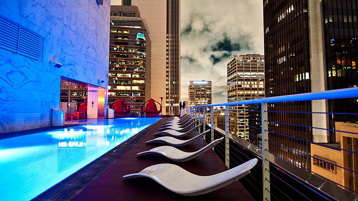 Pool at The Standard Hotel Downtown