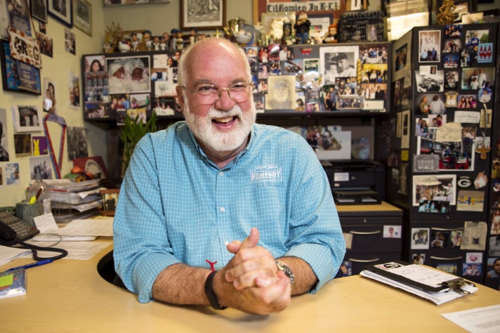 Homeboy Industries founder, Father Greg Boyle is the 2016 James Beard Humanitarian of the Year
