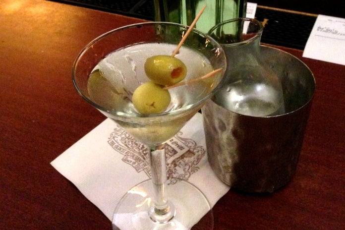Classic Martini at Musso & Frank Grill