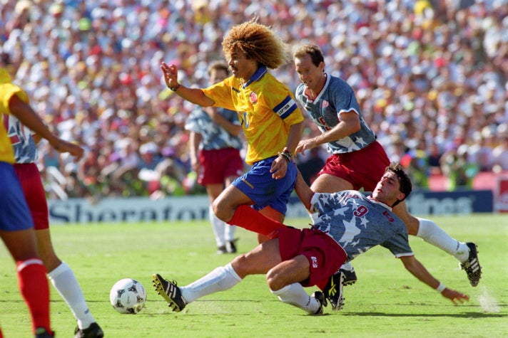 United States vs. Colombia, 1994 World Cup at Rose Bowl Stadium