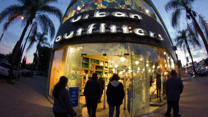Urban Outfitters on Melrose Avenue