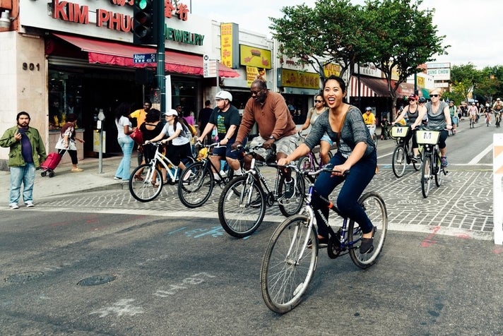 CicLAvia: Heart of L.A. at Chinatown