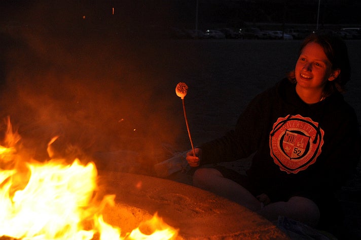 S'mores at Dockweiler State Beach