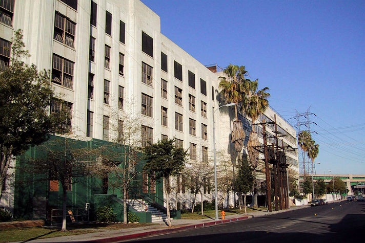 Exterior of Lincoln Heights Jail