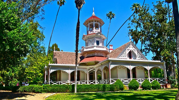 Queen Anne Cottage at L.A. County Arboretum