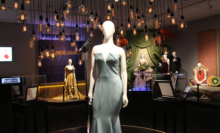 Lady Gaga's dress from "A Star is Born" at Warner Bros. Studio Tour Hollywood