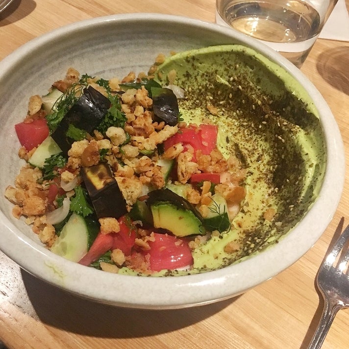 Fattoush salad at The Bellwether