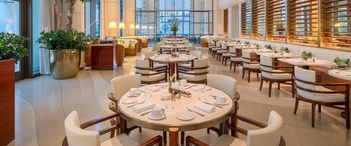 Dining room at Jean-Georges Beverly Hills