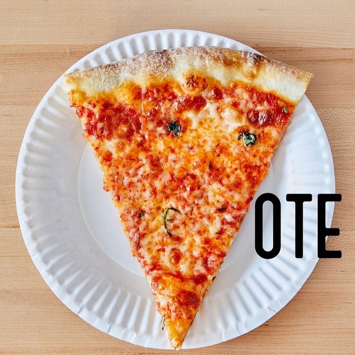 Free slice of cheese pizza on Election Day at Prime Pizza
