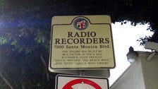 Radio Recorders sign